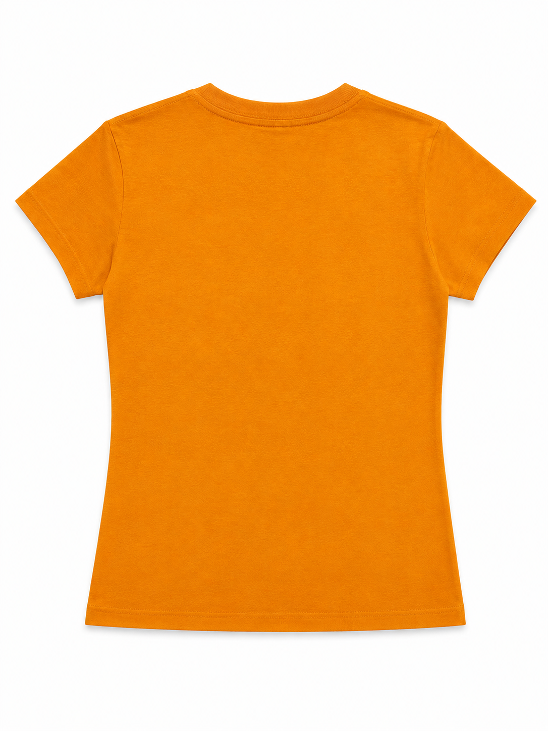 T-shirt Oh, shut up pomarańczowy
