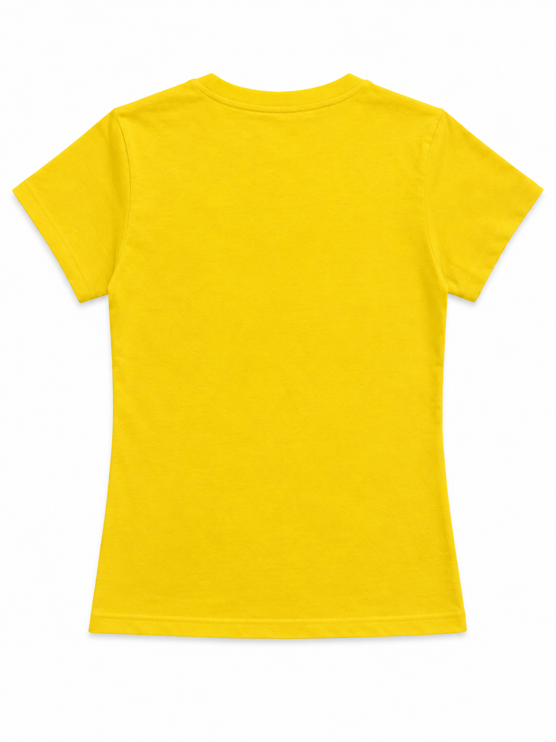 T-shirt Oh, shut up żółta