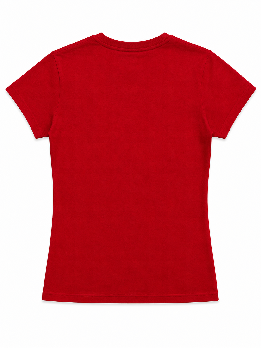 T-shirt Oh, shut up czerwony
